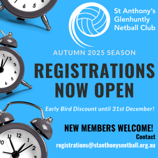 Autumn 2025 Registrations Open